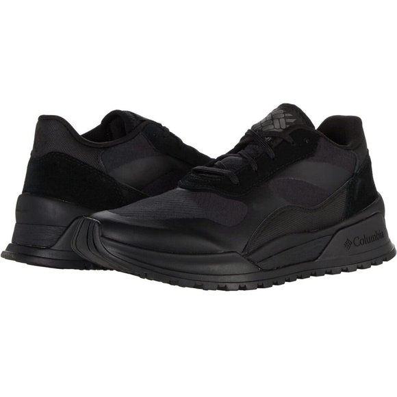 Columbia Shoes - Columbia Women’s Sneaker Wildone Heritage Trainer Black/Charcoal Size 9